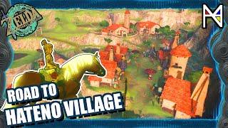 How to get to Hateno Village - ZELDA TEARS OF THE KINGDOM TOTK