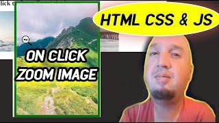 HTML Image Zoom on Click using JavaScript