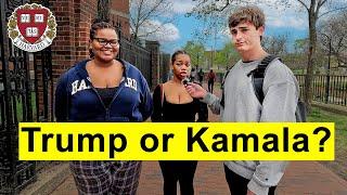 Asking Harvard Students Who They Are Voting For in 2024