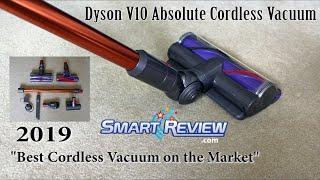 Dyson Cyclone | Dyson V10 Absolute Cordless Vacuum Demo | Best Cordless on the Market | Smart Review