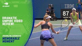 Video Review on Championship Point in Women's Doubles Final | 2024 US Open