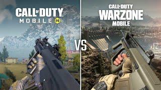Call of Duty Warzone Mobile VS Call of Duty Mobile Comparison
