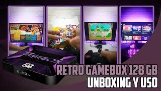  RETRO GAMEBOX 128 Gb | Unboxing y Uso