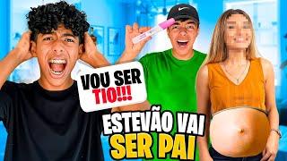 DESCOBRI QUE O ESTEVÃO VAI SER PAI!! *minha mãe surtou