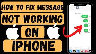 Fix Message Failed To Send |2023| | Message Not Delivered (2023) | Message Not Sending In iPhone!