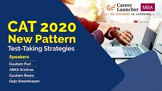 CAT 2020 (New Pattern) Test-Taking Strategies