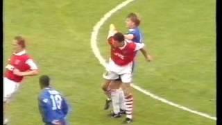 95/96 Chelsea v Arsenal - Spackman whacks Keown