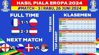 Hasil Piala Eropa 2024 - Perancis vs Polandia - Klasemen Piala Eropa 2024 Terbaru - UEFA EURO 2024