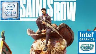 Saints Row 2022 Intel HD 620(Low End Pc)