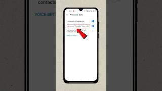 Truecaller Voice Call Announcement Kaise On Kare  #shorts