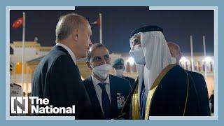 Turkey's president leaves the UAE