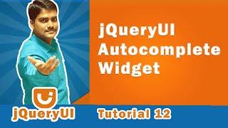 jQuery UI Autocomplete Tutorial | Autocomplete Widget in jQuery UI - jQuery UI Tutorial 12