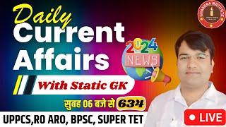 634th EpisodeCurrent Affairs 2024 In Hindi | Daily Current Affairs 2024 | GK & GS LIVE by Vijay Sir