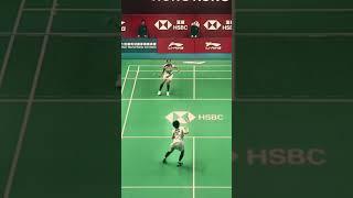 Wonderful Crosscourt Smash by Putri Kusuma Wardani #badminton