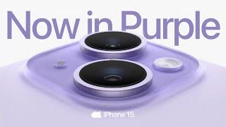 iPhone 15 | Now In Purple