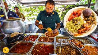 Bangalore Non Veg King Making Huge varieties of Non Veg In 1 Thali Rs. 100/- Only l Karnataka Food