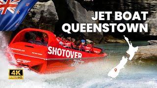 Jet Boat Ride in Shotover River Canyon Queenstown, New Zealand | 30-Minutes of Extreme Fun at 90Km/h