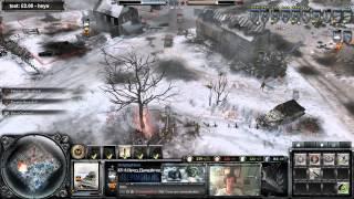 CoH2 - Hans(Soviet) vs Barton(Ostheer)