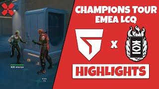 Giants Gaming vs KOI - HIGHLIGHTS | VALORANT Champions Tour : EMEA Last Chance Qualifier