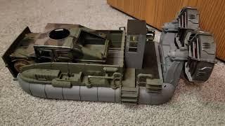 1/18 GI JOE True Heroes Sentinel 1 Vehicle Transport Hovercraft