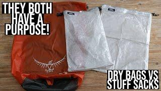 Why I Use Stuff Sacks Over Dry Bags