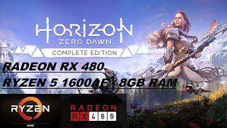 Horizon Zero Dawn - RX 480 - Ryzen 5 1600AF - 8GB Ram