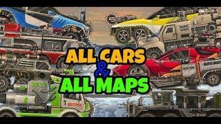 All Cars and Maps In Earn To Die 3