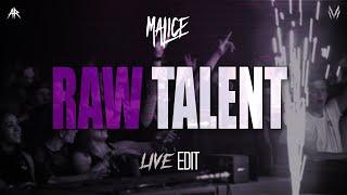 Malice - Raw Talent (Live Edit) (Official Visualizer)