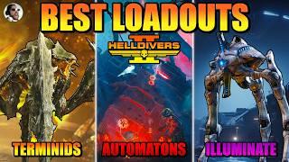 Helldivers 2 - My Updated Best Loadouts for Every Faction (Terminids, Automatons & Illuminate)