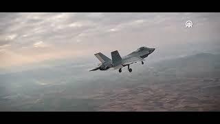 Turkish fighter jet KAAN conducts its maiden test flight