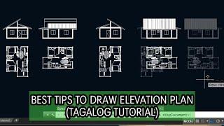 Best Tips in Making Elevation Plan in Autocad | Simpleng Inhinyero