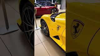 Stunning yellow on this Ferrari 812 Competitzione | #cars #ferrari #ferrari812competizione