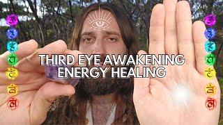 Third eye awakening energy healing ASMR | Universal life force energy healing