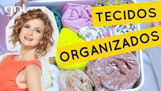 Como organizar tecidos de formas diferentes | Dica de Organização | Micaela Góes