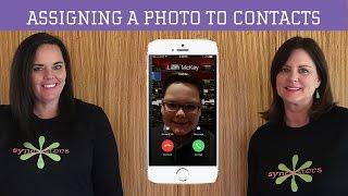 Assigning a Photo to Contacts - iPhone