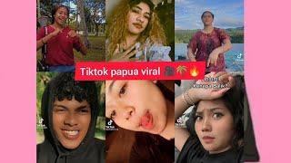 tiktok papua viral 2022 cewek  cowok papua manis"️ //trending