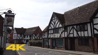 Edenbridge Walk: Town Centre【4K】