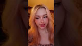 Karimova Elina when Live.... Cute Elina live video on her Instagram