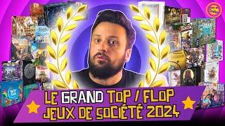 Le GRAND Top/Flop 2024 des Jeux de Société !