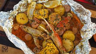 Grilled Shrimp Boil Packets from my NEW Cookbook!