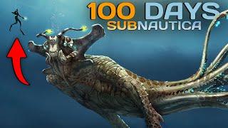 I Spent 100 Days in Subnautica and Here's What Happened....