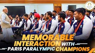 LIVE : PM Modi's interaction with Paris Paralympic champions