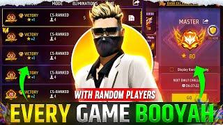 Cs Rank Push Tips & Tricks Cs Rank Pushing with Random Player#freefire