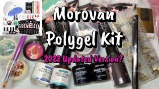 MOROVAN POLYGEL KIT FROM AMAZON | 2022 NEW UPDATED VERSION? FULL UNBOX & SWATCH