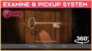 How to Make an Advanced Examine Pickup System Script in Unity 3d | Unity Interaction System