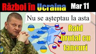 12 Mar: SURPRIZĂ! Ucrainenii efectuează un raid vicios la tancuri | Războiul din Ucraina explicat
