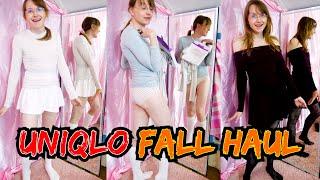 Trans Girl Fall! UNIQLO Tights, Dresses & Undies! Transgender Fashion Haul!