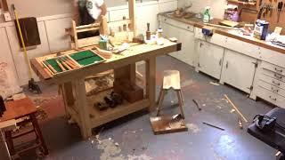 Oddly Satisfying Workshop Cleanup | Hand Tool Woodworking