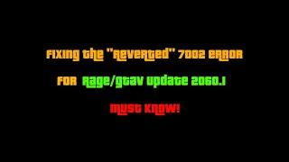 GTA V | LSPDFR | 2060.1 Update 7002 Error Fix 9/9/20 (Steam Users)