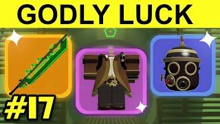 GODLY LUCK! Noob To Godly #17 Dungeon Quest